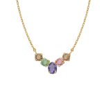 Κολιέ από ασήμι 925 με Swarovski πέτρες