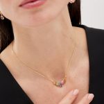 Κολιέ από ασήμι 925 με Swarovski πέτρες - Image 2