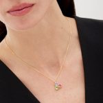 Κολιέ από ασήμι 925 με Swarovski πέτρες - Image 2