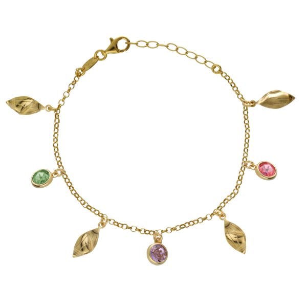 Βραχιόλι από ασήμι 925 με Swarovski πέτρες