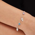 Βραχιόλι από ασήμι 925 με Swarovski πέτρες - Image 2
