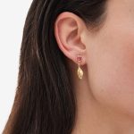 Σκουλαρίκια από ασήμι 925 με Swarovski πέτρες - Image 2