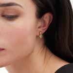 Σκουλαρίκια από ασήμι 925 με Swarovski πέτρες - Image 2