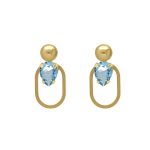 Σκουλαρίκια από ασήμι 925 με Swarovski πέτρες