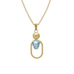Κολιέ από ασήμι 925 με Swarovski πέτρες