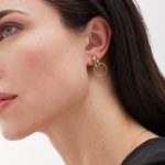 Σκουλαρίκια από ασήμι 925 με Swarovski πέτρες - Image 2