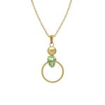 Κολιέ από ασήμι 925 με Swarovski πέτρες