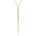 Κολιέ από ασήμι 925 με Swarovski πέτρες