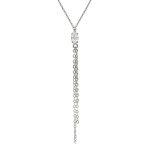 Κολιέ από ασήμι 925 με Swarovski πέτρες