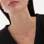 Κολιέ από ασήμι 925 με Swarovski πέτρες - Image 2