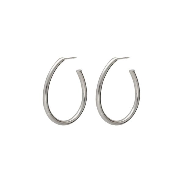 Σκουλαρίκια κρίκοι από ασήμι 925