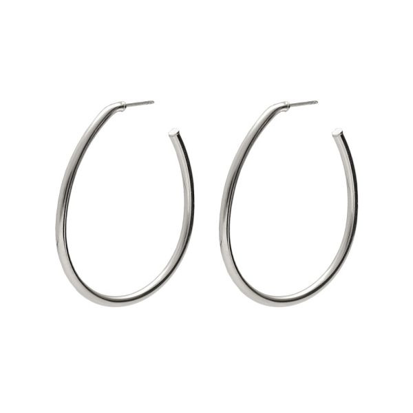 Σκουλαρίκια κρίκοι από ασήμι 925