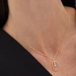 Κολιέ από ασήμι 925 με Swarovski πέτρες - Image 2