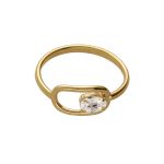 Δαχτυλίδι από ασήμι 925 με Swarovski πέτρες