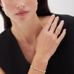 Κολιέ από ασήμι 925 με Swarovski πέτρες - Image 3