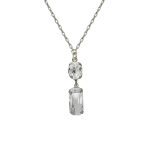 Κολιέ από ασήμι 925 με Swarovski πέτρες