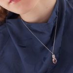 Κολιέ από ασήμι 925 με Swarovski πέτρες - Image 2