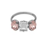 Δαχτυλίδι από ασήμι 925 με Swarovski πέτρες