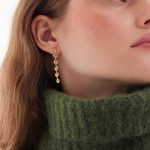 Σκουλαρίκια από ασήμι 925 με Swarovski πέτρες - Image 2