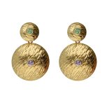 Σκουλαρίκια από ασήμι 925 με Swarovski πέτρες