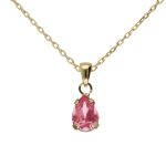 Κολιέ από ασήμι 925 με Swarovski πέτρες