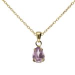 Κολιέ από ασήμι 925 με Swarovski πέτρες