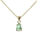 Κολιέ από ασήμι 925 με Swarovski πέτρες