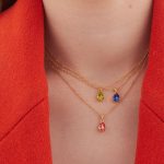 Κολιέ από ασήμι 925 με Swarovski πέτρες - Image 2