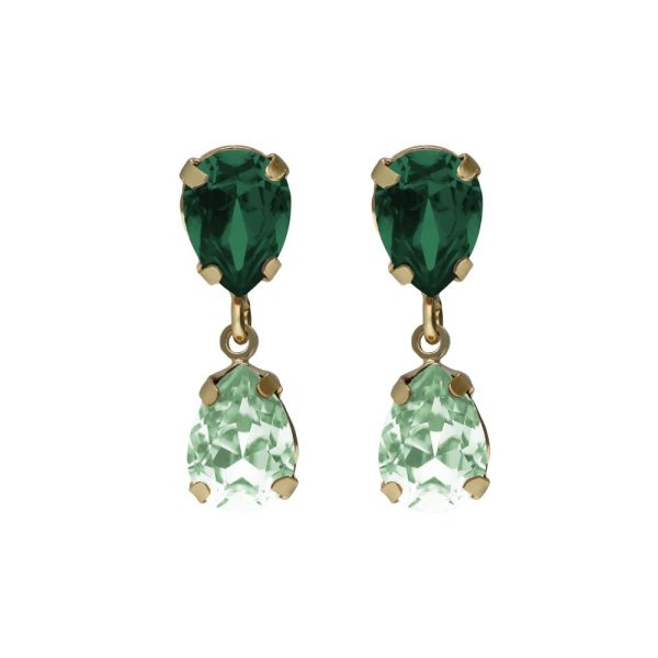 Σκουλαρίκια από ασήμι 925 με Swarovski πέτρες