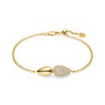 Βραχιόλι από ασήμι 925 με ζιργκόν πέτρες