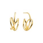 Σκουλαρίκια κρίκοι από ασήμι 925