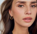 Σκουλαρίκια κρίκοι από ασήμι 925 - Image 2