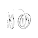 Σκουλαρίκια κρίκοι από ασήμι 925