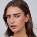 Σκουλαρίκια κρίκοι δίχρωμοι από ασήμι 925 - Image 2