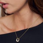 Κολιέ από ασήμι 925 με ζιργκόν πέτρες - Image 2