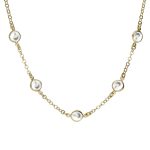 Κολιέ από ασήμι 925 με Swarovski πέτρες