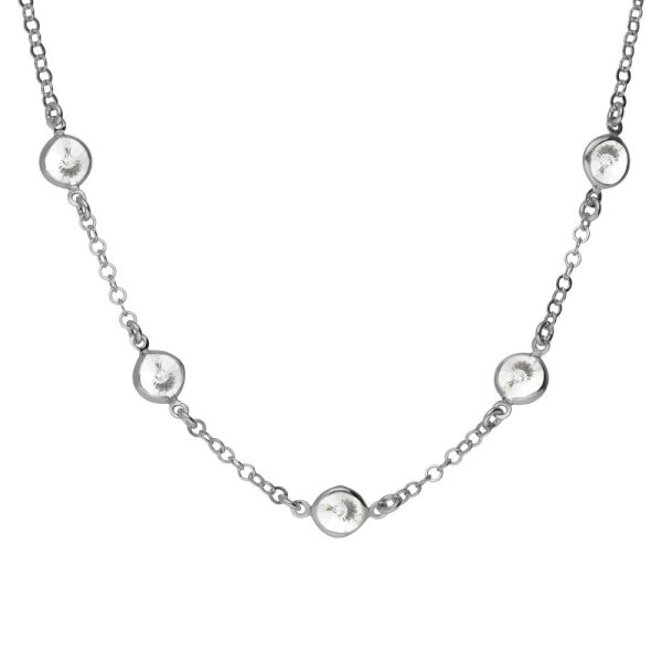 Κολιέ από ασήμι 925 με Swarovski πέτρες