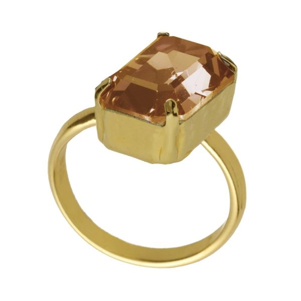 Δαχτυλίδι από ασήμι 925 με Swarovski πέτρες