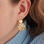 Σκουλαρίκια από ασήμι 925 με μαργαριτάρι - Image 2