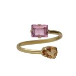 Δαχτυλίδι από ασήμι 925 με Swarovski πέτρες