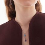 Κολιέ από ασήμι 925 με Swarovski πέτρες - Image 2