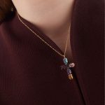 Σταυρός από ασήμι 925 με Swarovski πέτρες - Image 2