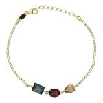 Βραχιόλι από ασήμι 925 με Swarovski πέτρες