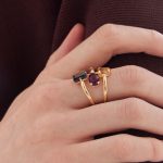 Δαχτυλίδι από ασήμι 925 με Swarovski πέτρες - Image 2