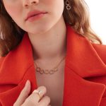 Κολιέ δίχρωμο από ασήμι 925 - Image 2