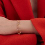 Βραχιόλι δίχρωμο από ασήμι 925 - Image 2