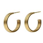 Σκουλαρίκια κρίκοι από ασήμι 925