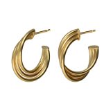 Σκουλαρίκια κρίκοι από ασήμι 925