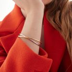 Χειροπέδα δίχρωμη από ασήμι 925 - Image 2