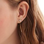 Σκουλαρίκια από ασήμι 925 με Swarovski πέτρες - Image 2